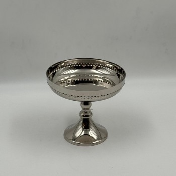 صحن تقديم أنيق بتصميم عصري يجمع بين البساطة والفخامة15×15×13سم 