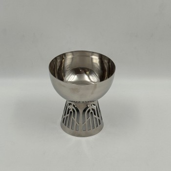 صحن تقديم أنيق بتصميم عصري يجمع بين البساطة والفخامة12×12×13سم 