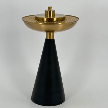 مبخرة راقية اسود ذهبي 