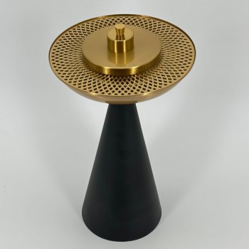 مبخرة راقية اسود ذهبي 