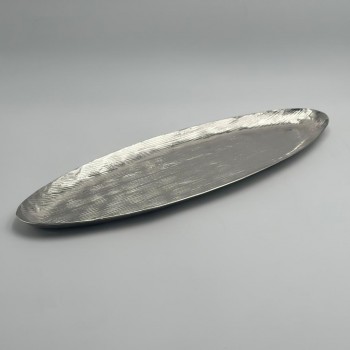 صحن تقديم معدنية فاخرة – تصميم أنيق وعصري 51×16×2سم 