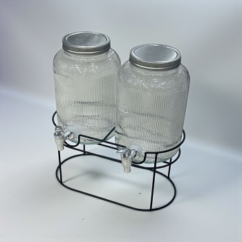 جاك زجاج قاعده حديد اسود3.8اتر 