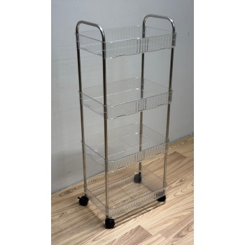 رف تنظيم اكريليك  4 دور  