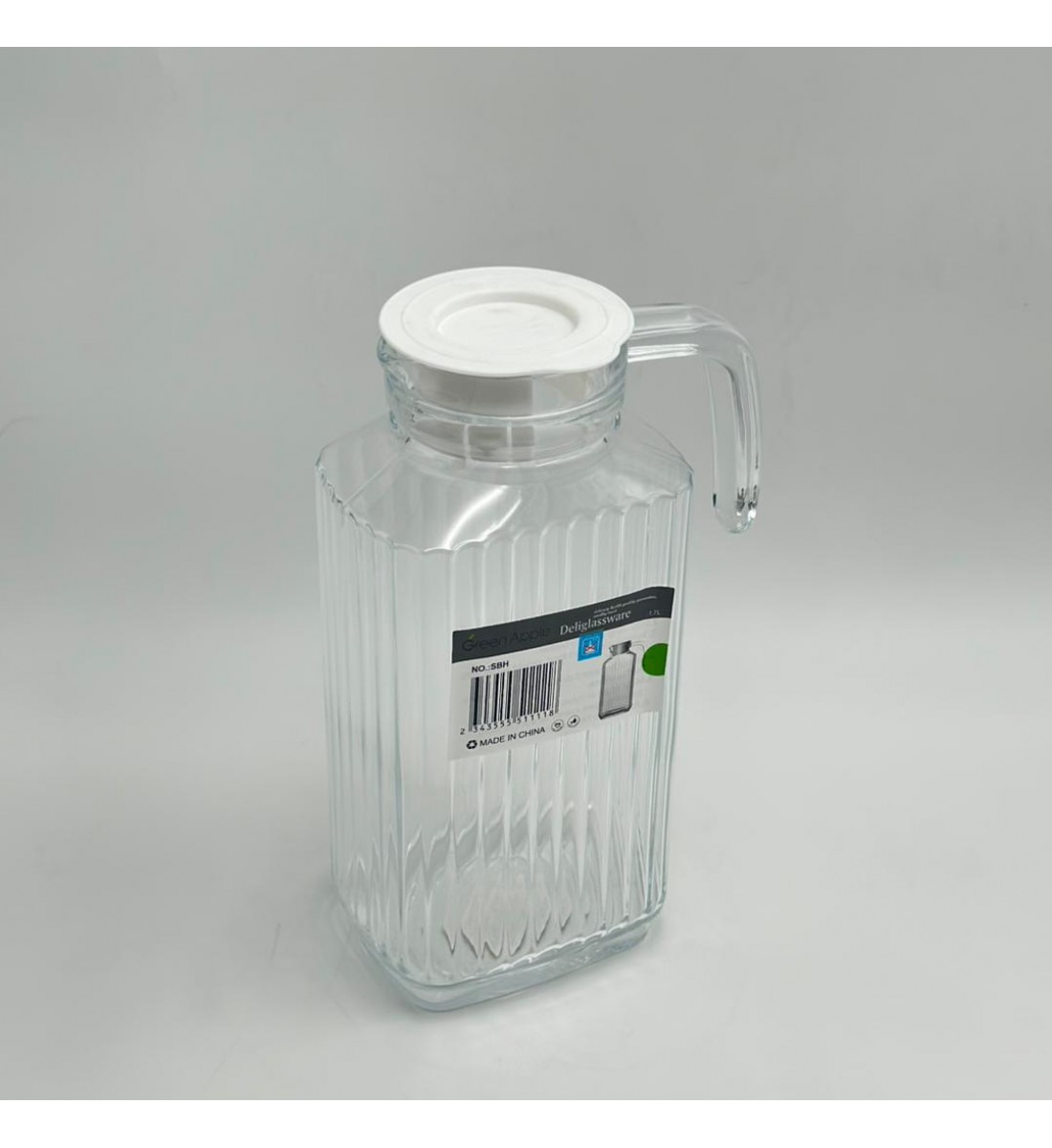 جيك زجاج - 1700لتر - شفاف جيك زجاج - 1700لتر - شفاف