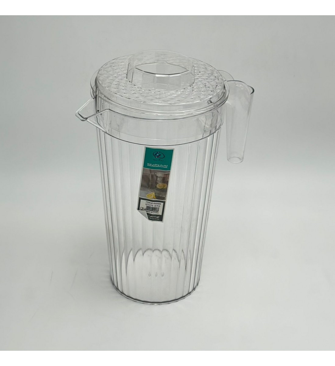 جيك اكريليك - 1.5 لتر - شفاف