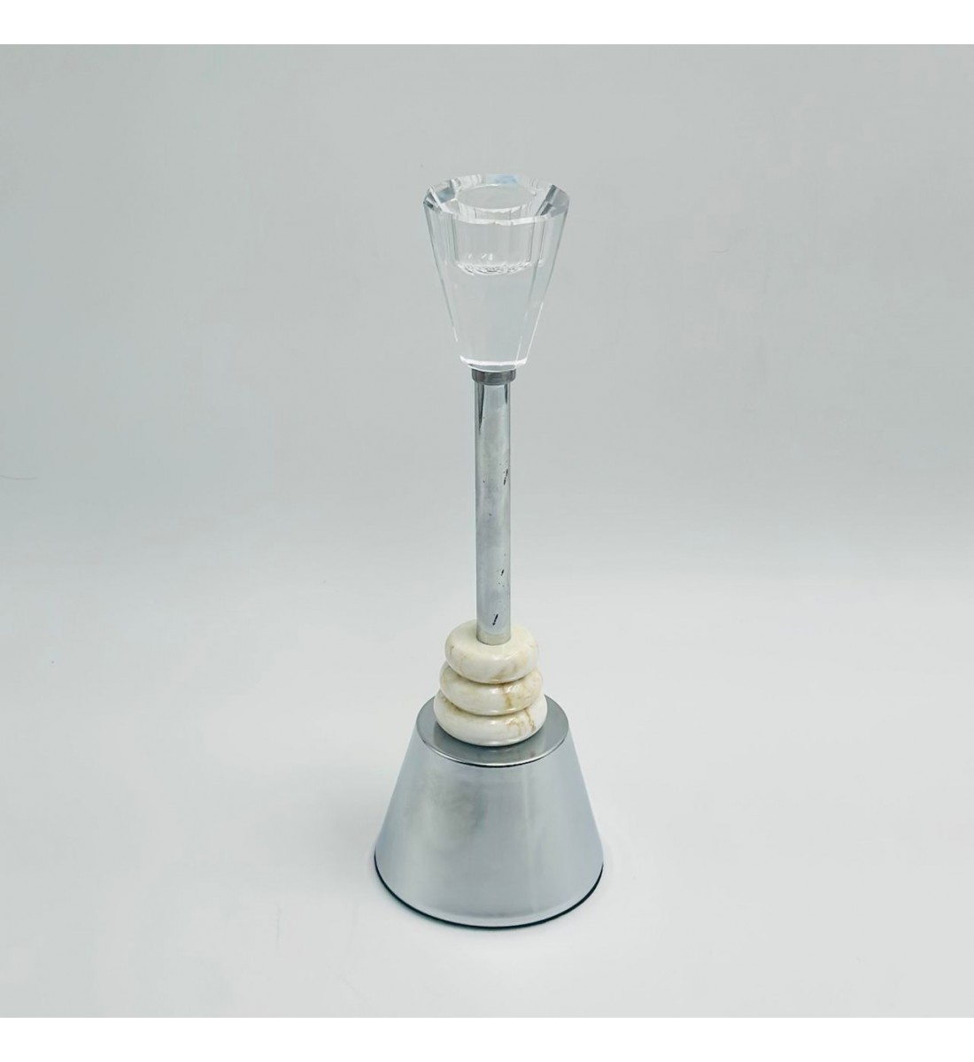 شمعدان ديكوري أنيق بتصميم عصري 26×5×5سم شمعدان ديكوري أنيق بتصميم عصري 26×5×5سم