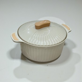 حافظات طعام بلاستيك – 1قطع بغطاء بيج 3500مل 