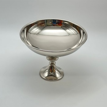 صحن تقديم معدنية فاخرة – تصميم أنيق وعصري22×22×17سم 