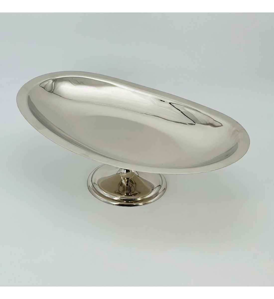 صحن تقديم معدنية فاخرة – تصميم أنيق وعصري12×34×19سم