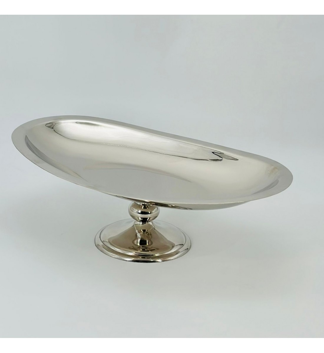 صحن تقديم معدنية فاخرة – تصميم أنيق وعصري12×34×19سم