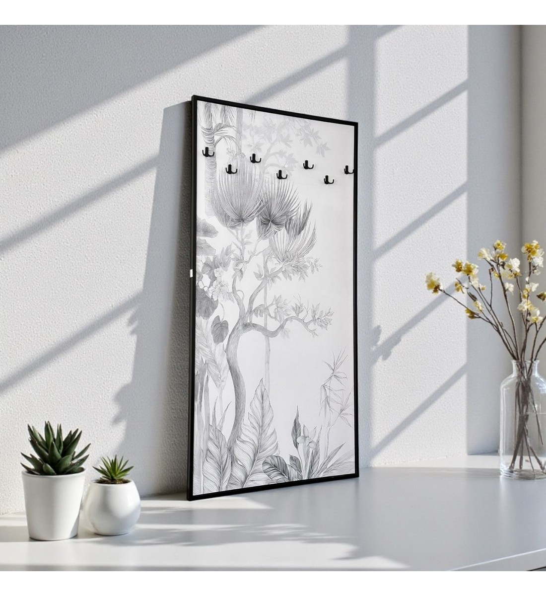 لوحات علاقات العبايات  قماش  حسب الطلب (المنتج تفصيل )