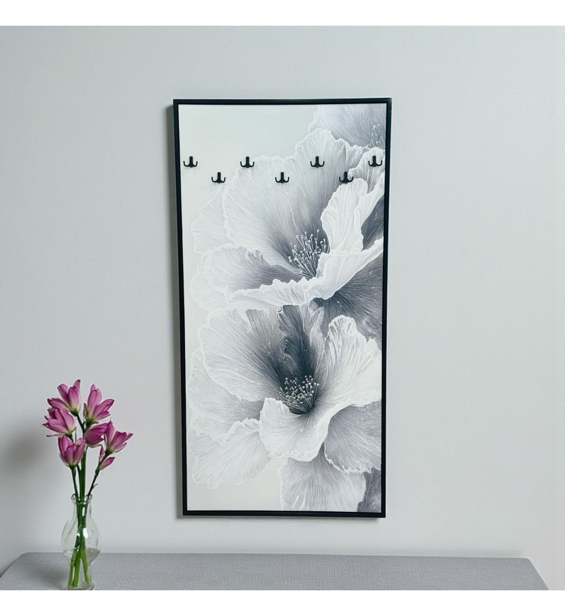 لوحات علاقات العبايات  قماش  حسب الطلب (المنتج تفصيل )