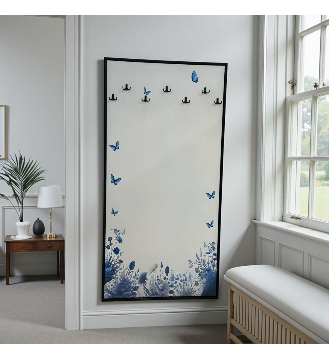 لوحات علاقات العبايات  قماش  حسب الطلب (المنتج تفصيل )