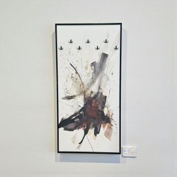 لوحات علاقات العبايات  قماش  حسب الطلب (المنتج تفصيل )