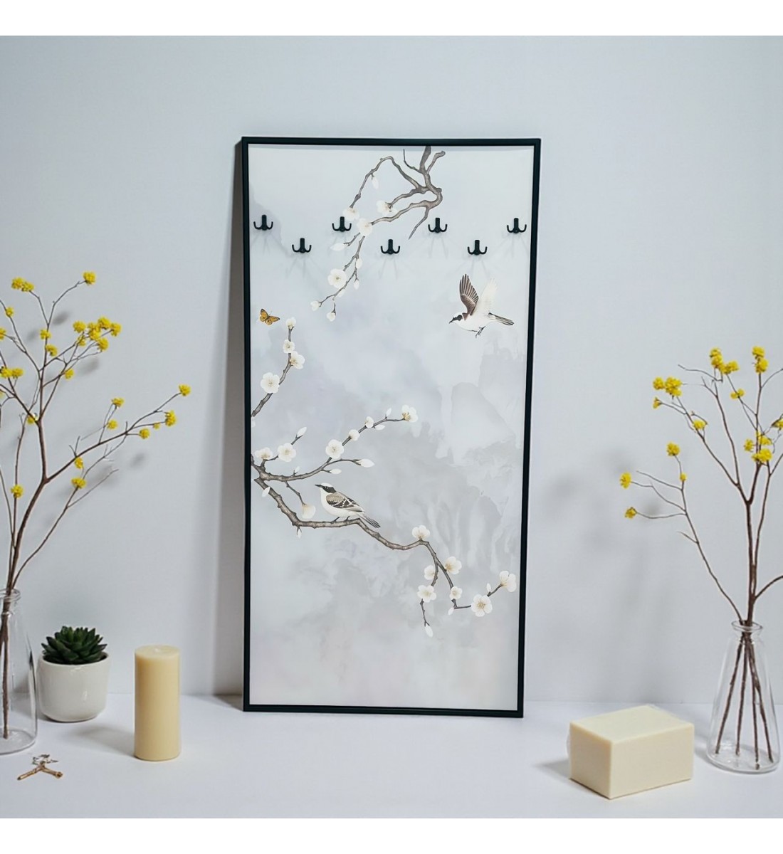 لوحات علاقات العبايات  قماش  حسب الطلب (المنتج تفصيل )