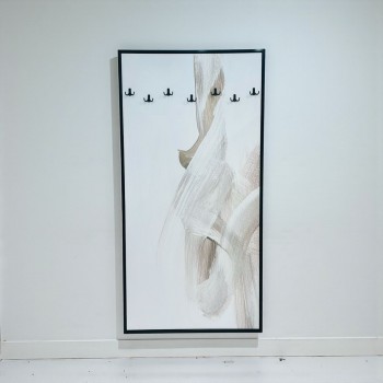 لوحات علاقات العبايات  قماش  حسب الطلب (المنتج تفصيل )