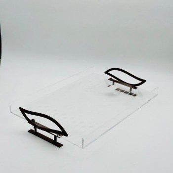 صحن تقديم اكريليك 45×30×9سم 