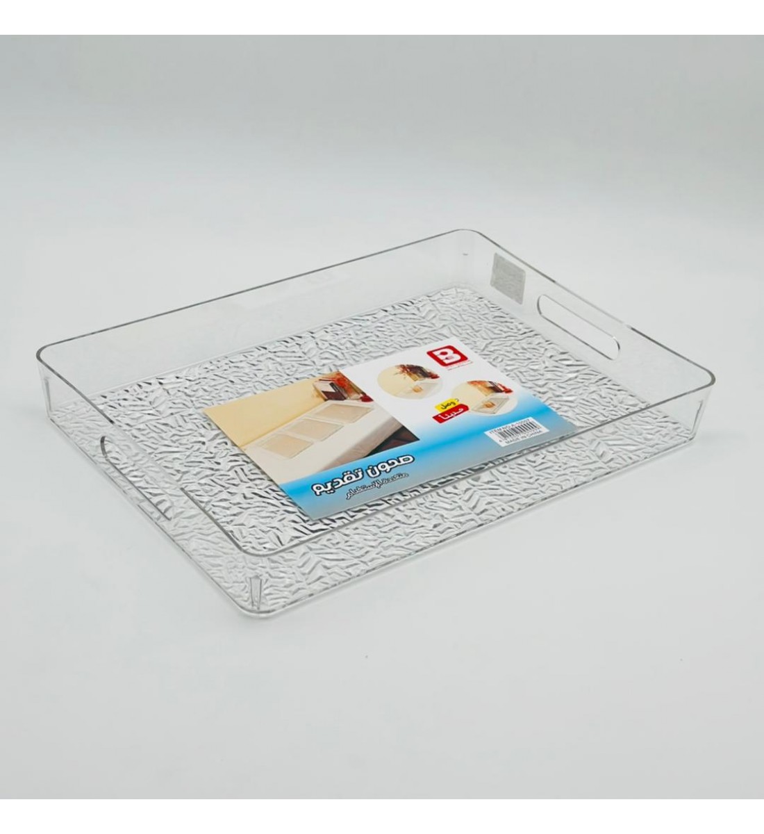 صحن تقديم اكريليك   36×26×5سم 