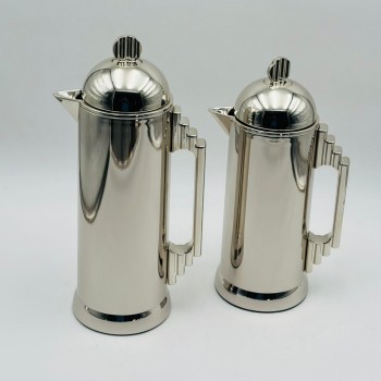 طقم  ترمس  شاي وقهوة أنيق يجمع بين التصميم العصري والانيق 