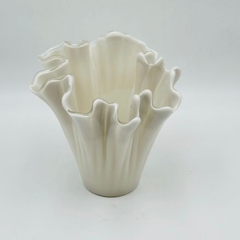 فازة ديكور أنيقة مصنوعة من الزجاج،  22×22×18سم 