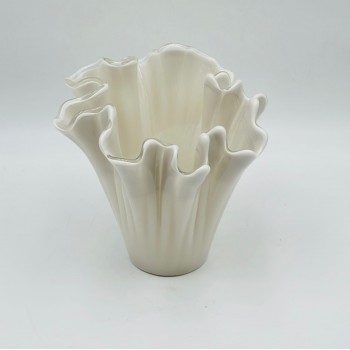 فازة ديكور أنيقة مصنوعة من الزجاج،  22×22×18سم 