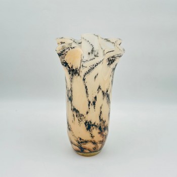 فازة ديكور أنيقة مصنوعة من الزجاج34×20×20سم 