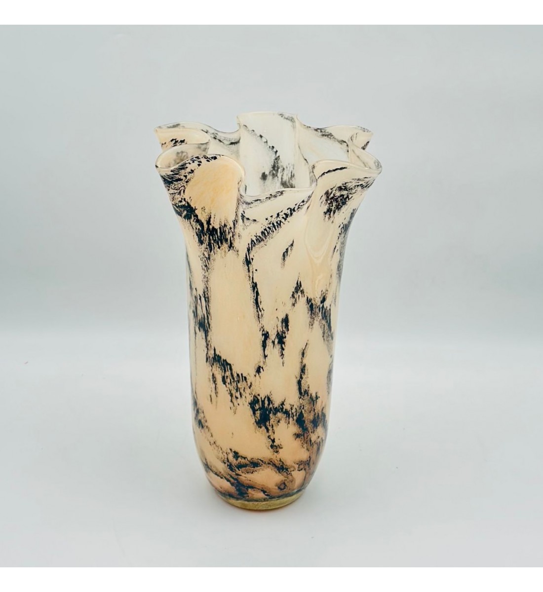 فازة ديكور أنيقة مصنوعة من الزجاج34×20×20سم 