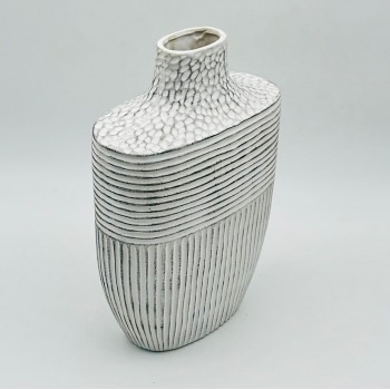 فازة ديكور أنيقة مصنوعة سيراميك 30×4×7سم 