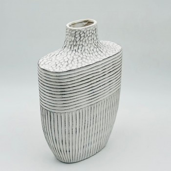 فازة ديكور أنيقة مصنوعة سيراميك 30×4×7سم 