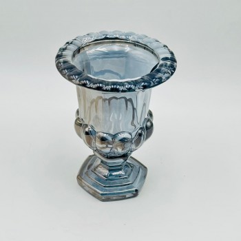 فازة ديكور أنيقة مصنوعة من الزجاج15×15×20سم 