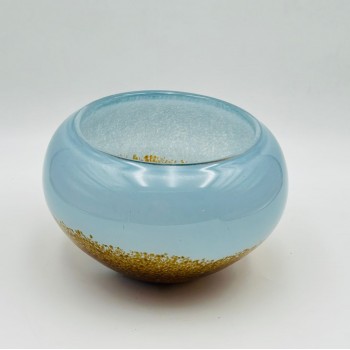 فازة ديكور أنيقة مصنوعة من الزجاج16×16×16سم 