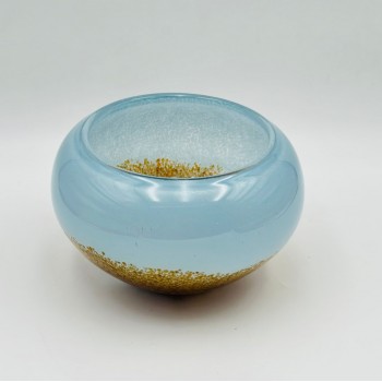 فازة ديكور أنيقة مصنوعة من الزجاج16×16×16سم 