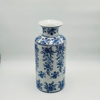 فازة ديكور أنيقة مصنوعة سيراميك 40×14×14سم 