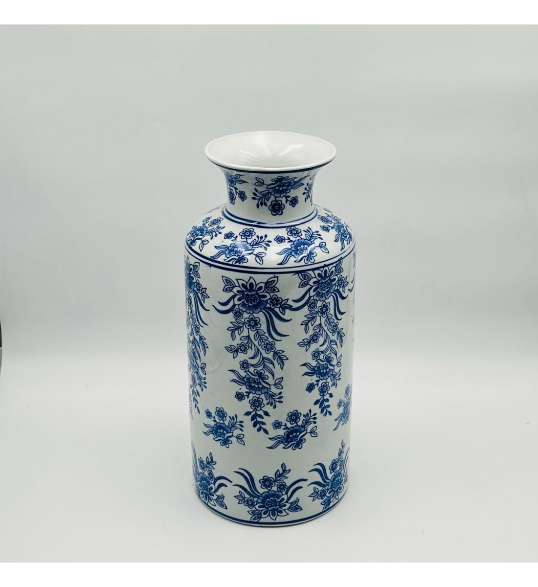 فازة ديكور أنيقة مصنوعة سيراميك 40×14×14سم 