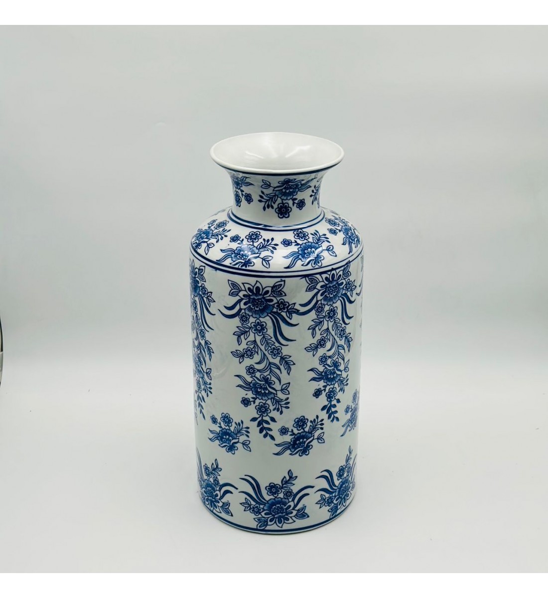 فازة ديكور أنيقة مصنوعة سيراميك 40×14×14سم 