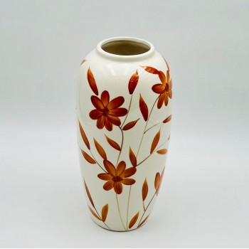 فازة ديكور أنيقة مصنوعة سيراميك26×7×7سم 