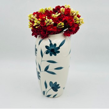 فازة ديكور أنيقة مصنوعة سيراميك26×7×7سم 