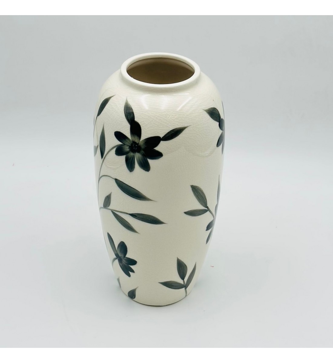 فازة ديكور أنيقة مصنوعة سيراميك 30×8×8سم 