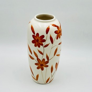 فازة ديكور أنيقة مصنوعة سيراميك 30×8×8سم 