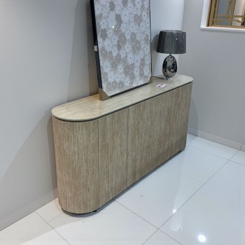  دولاب بوفيه أنيق وعصري سطح رخام  180×40سم 