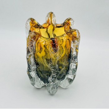 فازه زجاج  تصميم كلاسيك مقاس 20×10×10سم 