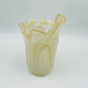 فازه زجاج  تصميم كلاسيك مقاس 28×17×17سم 