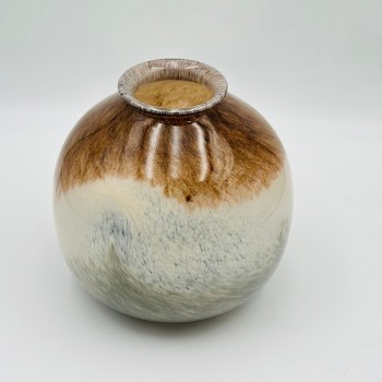 فازه زجاج  تصميم كلاسيك مقاس23×9×9سم 