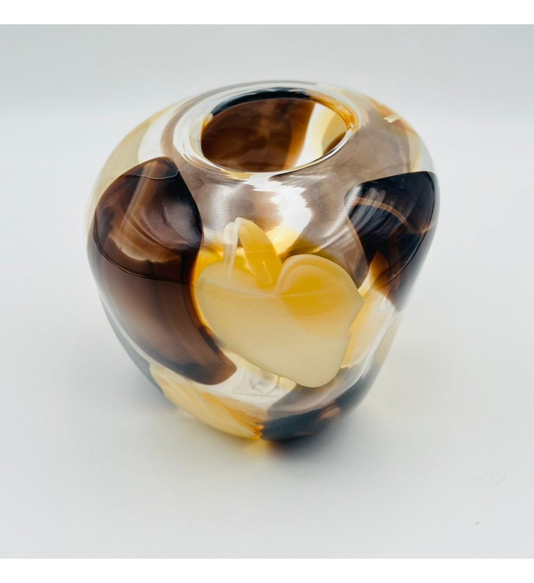 فازه زجاج  تصميم كلاسيك مقاس 21×8×8سم 