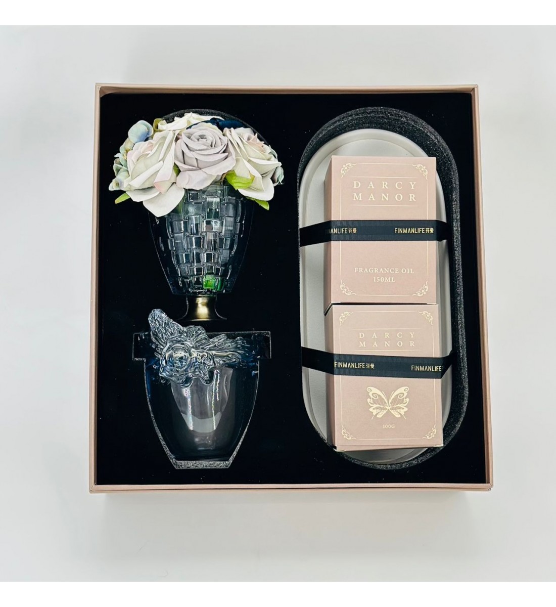 فواحه عطرية مع عيدان زجاج 500ملي تقريبا 