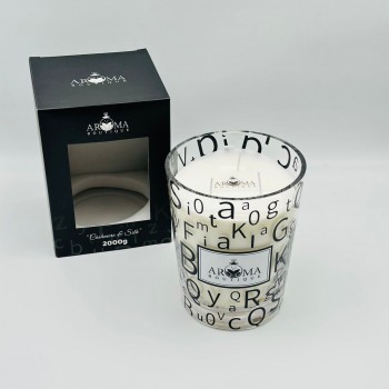 شمعه عطرية زجاج 2000غرام برائحه CASHMERE&SILK شمعه عطرية زجاج 2000غرام برائحه CASHMERE&SILK