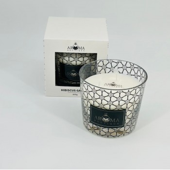 شمعه عطرية زجاج 500غرام 