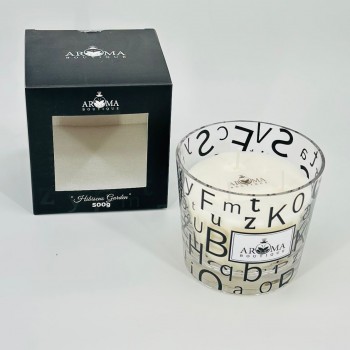 شمعه عطرية زجاج 500غرام 