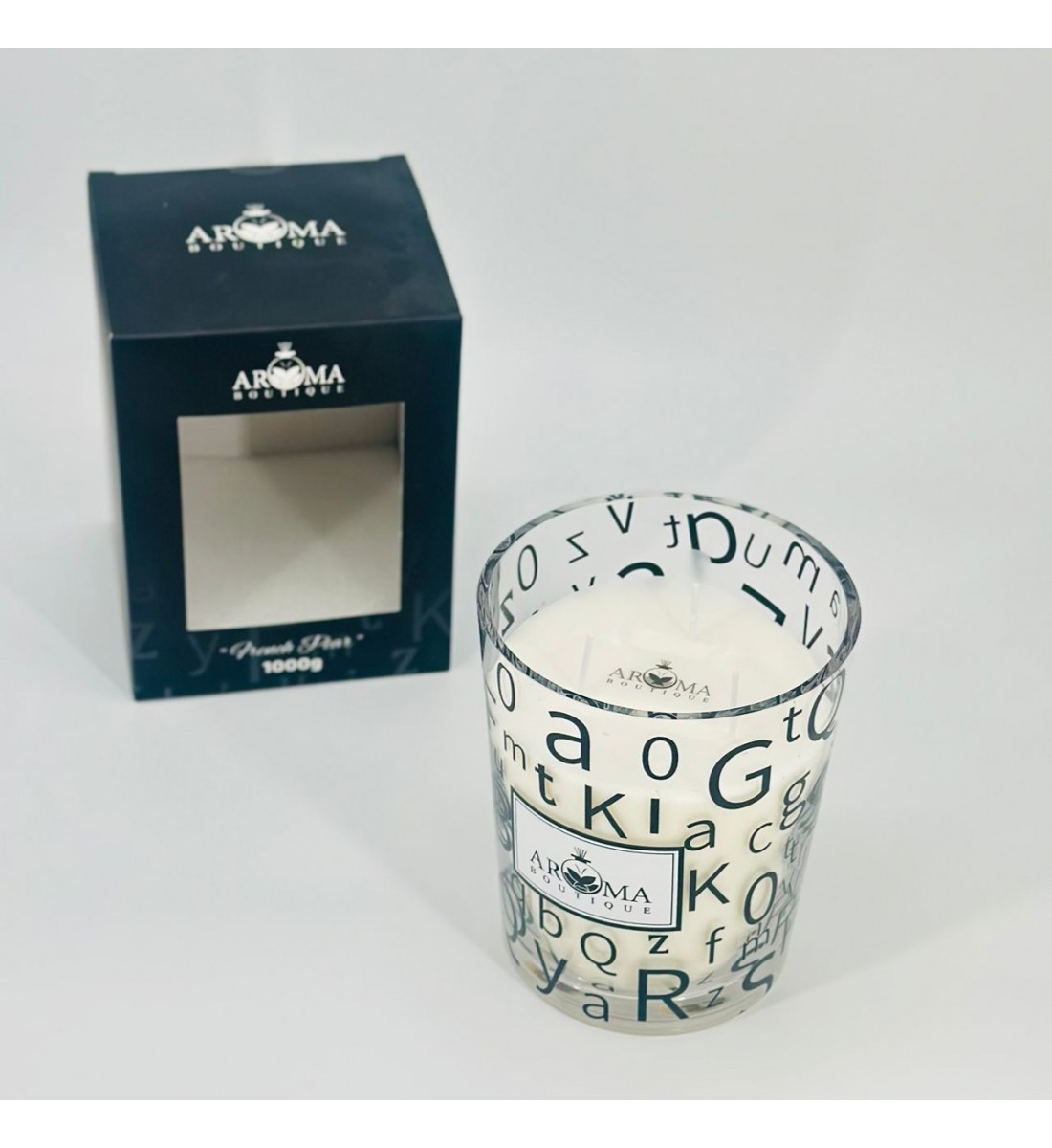 شمعه عطرية زجاج 1000غرام 