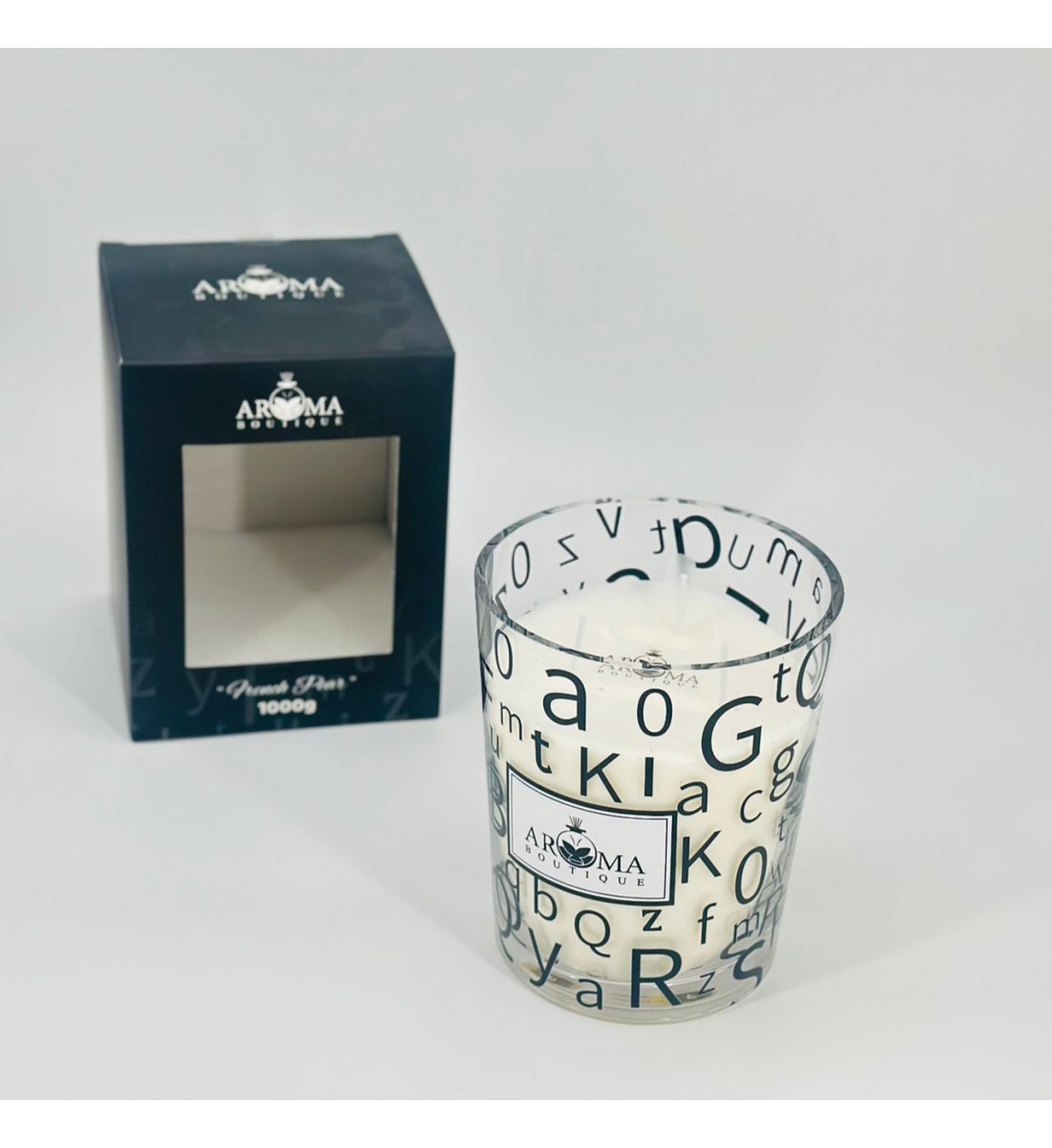 شمعه عطرية زجاج 1000غرام 